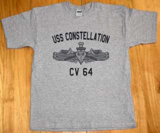 US Navy USS Constellation CV 64 T Shirt  