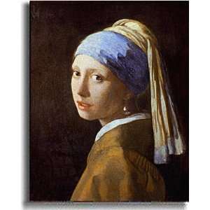 Girl with Pearl Earring by Vermeer Premium Quality Poster 