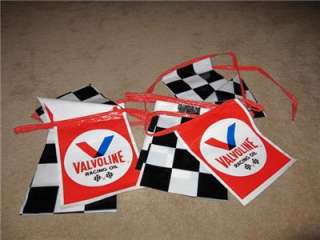   Valvoline Oil Sign Racing Pennets SCCA NHRA Drag Race Funny Car  