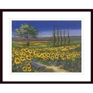   Sunflowers   Artist Anna Paleta  Poster Size 23 X 31