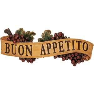  Abbondanza Buon Appetito Sculptural Wal