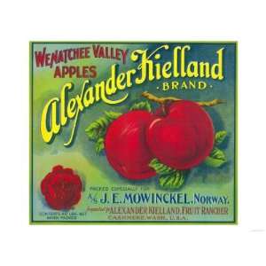 Alexander Kielland Apple Label   Cashmere, WA   Cashmere 
