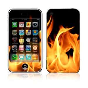  Apple iPhone 3G Decal Skin Sticker   Flame Everything 