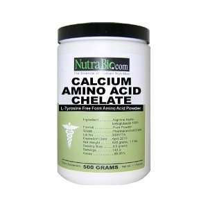  NutraBio Chelated Calcium Powder   1000 Grams Health 