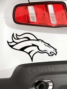 Denver Broncos logo nfl car wall vinyl sticker decal  