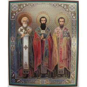  THREE HOLY HIERARCHS Sts Vasiliy Grigoriy Ivan (Orthodox 