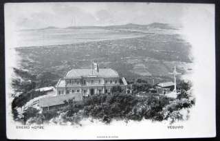 Italy~ITALIA~1900s VESUVIO EREMO HOTEL (Napoli)  