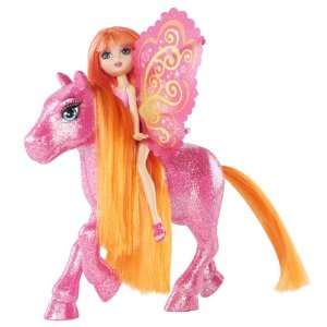  Barbie A Fairy Secret Fairy and Pony   Pink Toys & Games