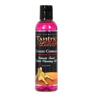  Intimate Touch Edible Warming Oil   Cherry Cobbler Health 