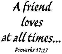 friend loves at all times unmounted rubber stamp  