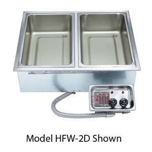  APW Wyott HFW 5 Insulated Five Pan Drop In Hot Food Well 