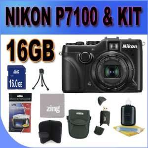  Camera with 7.1x Optical Zoom NIKKOR ED Glass Lens and 3 Inch Vari 