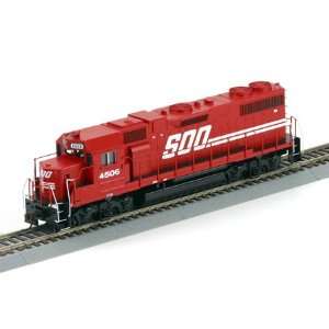 HO RTR GP38 2 SOO/Red #4506 Toys & Games