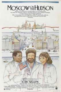 MOSCOW ON THE HUDSON  27x41 movie poster ROBIN WILLIAMS  