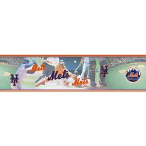  New York Mets Wallpaper Border