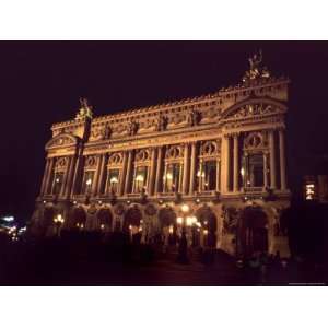  Exterior View of the Opera Garnier in Paris, Paris, France 