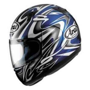  ARAI QUANTUM_2 TWISTED BLUE MD MOTORCYCLE Full Face Helmet 