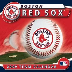  Boston Red Sox 2009 Box Calendar