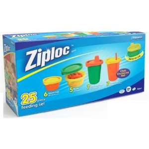  Ziploc 25 Piece Feeding Set Case Pack 3   793318 Patio 