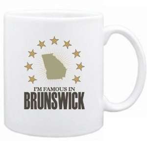  New  I Am Famous In Brunswick  Georgia Mug Usa City