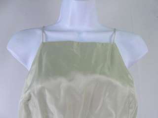 VERA WANG Mint Iridescent Taffeta 2 Pc. Gown Dress 8  