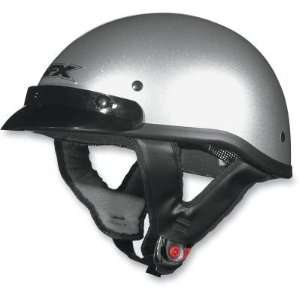  AFX FX 70 Beanie Half Helmet Silver Medium M 01030437 