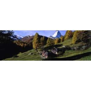 Mountain Peak, Matterhorn, Valais Canton, Switzerland Photographic 