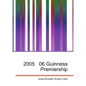    2005 06 Guinness Premiership Ronald Cohn Jesse Russell Books