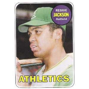  2006 Topps Rookie of The Week Card. 11 Reggie Jackson 