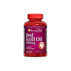Krill Oil 1000 mg 1000 mg 60 Softgels