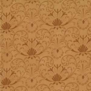  Gypsy Rose Quilt Fabric Scrollwork Light Copper 20093/27 