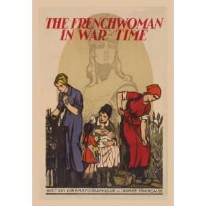   Buyenlarge The French Woman in War Time 20x30 poster