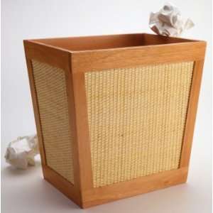  Waste Basket, Rattan