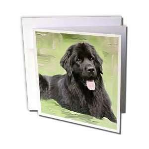  Dogs NewFoundLand   Newfoundland   Greeting Cards 12 