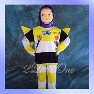 Buzz Lightyear Hero Kid Boy Fancy Party Costume 2T 3T  