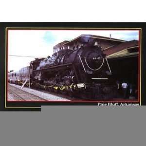  Arkansas Postcard Ar140 Ole 819 Train Case Pack 750 