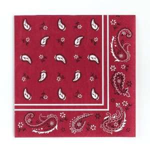    Western Bandana Lunch Napkins (16) Party Supplies Toys & Games
