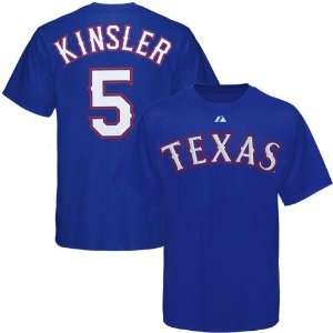  Texas Ranger T Shirts  Majestic Texas Rangers #5 Ian 