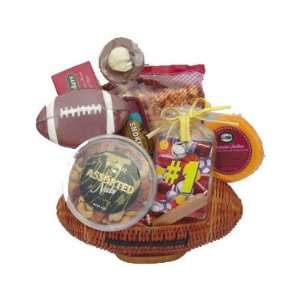 Armchair Quarterback Football Gift Basket  Grocery 