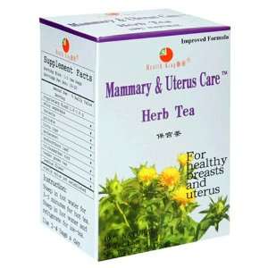  Health King Mammary & Uterus Care Herb Tea, Teabags, 20 