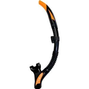  Aqualung Impulse 3 Flex Snorkel, Black Silicone Sports 