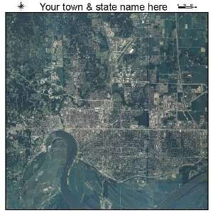   Aerial Photography Map of Evansville, Indiana 2010 IN 
