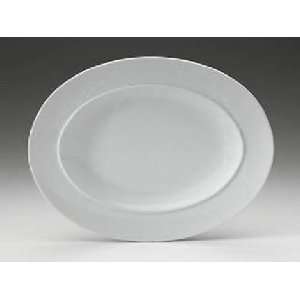  Denby White Trace Oval Platter