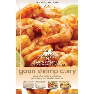 Arora Creations Goan Shrimp Curry, 0.9 Ounce Units (Pack of 12 