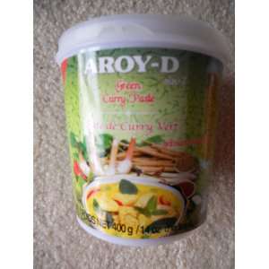 Aroy   D Green Curry Paste   Product of Grocery & Gourmet Food