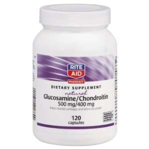  Rite Aid Glucosamine/Chondroitin, 120 ea Health 