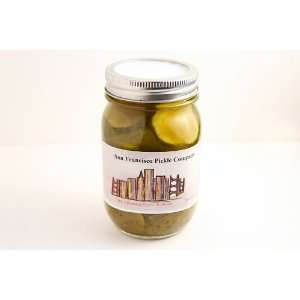 Spicy Roasted Garlic and Onion Pickles Grocery & Gourmet Food