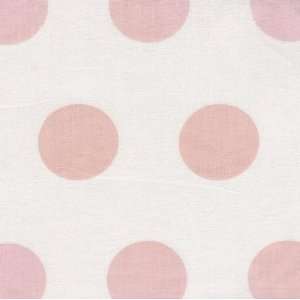  New Arrivals Inc Fabric   Jumbo Dot in Rose Baby