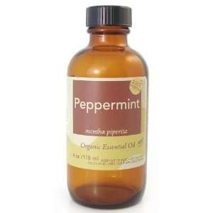  Organic Fusion Essential Oil (4 ounce) Organic Peppermint Beauty
