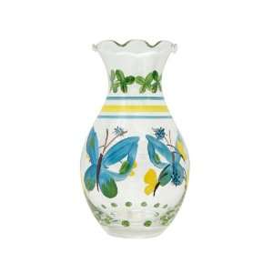  Vera Butterfly Blossoms Vase